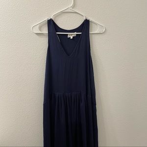 Lou& grey maxi dress blue size small